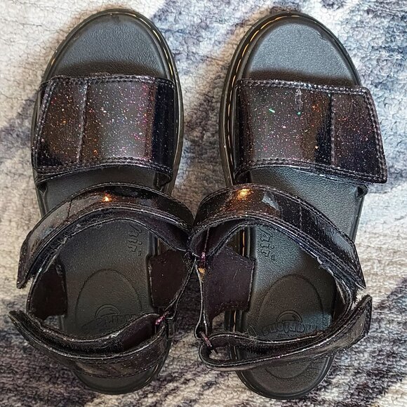Girls Glitter Dr.Martens sandals Size 2 - Picture 1 of 4